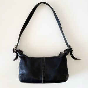 Coach Legacy Bag Shoulder Leather 9564 Demi Soho Boho Casual Y2K Chic Black